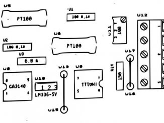 I trasduttori di temperatura analogici: esempio di circuito